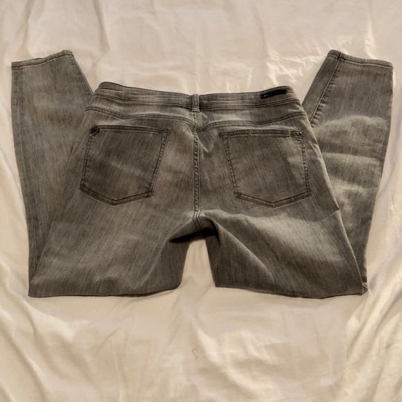 PILCRO Anthropologie grey high-rise skinny jean 31 - Picture 4 of 5